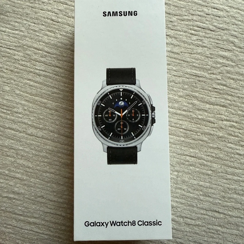 ⭐️Samsung Galaxy Watch8 Classic Black UNOPENED BRAND NEW